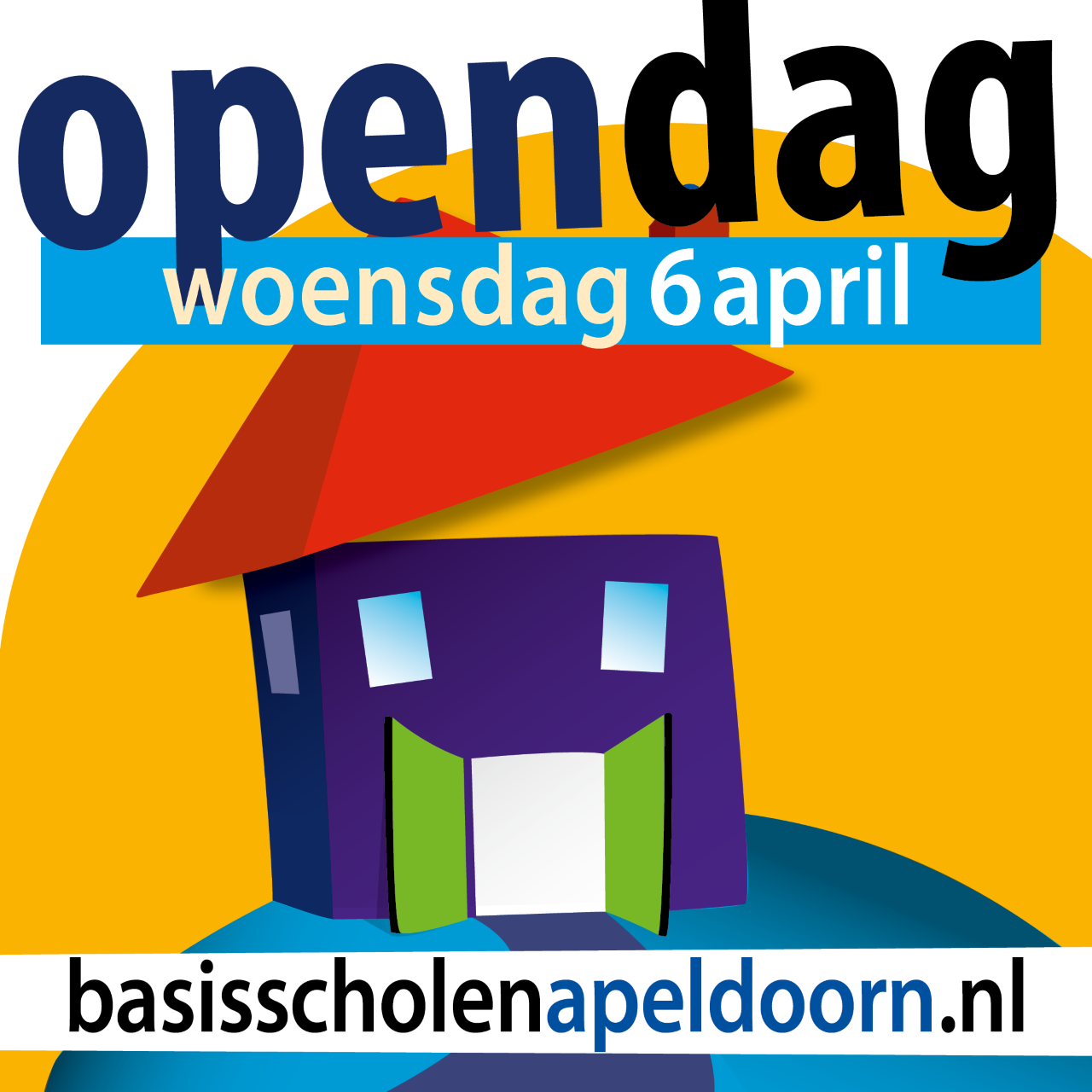 Open dag op basisscholen in Apeldoorn op 6 april